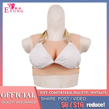 

Eyung 70C CUP Upgrade Silicone Breast Forms Fake False Boobs Mastectomy Transvestite Crossdresser Transgender Silicone Breast