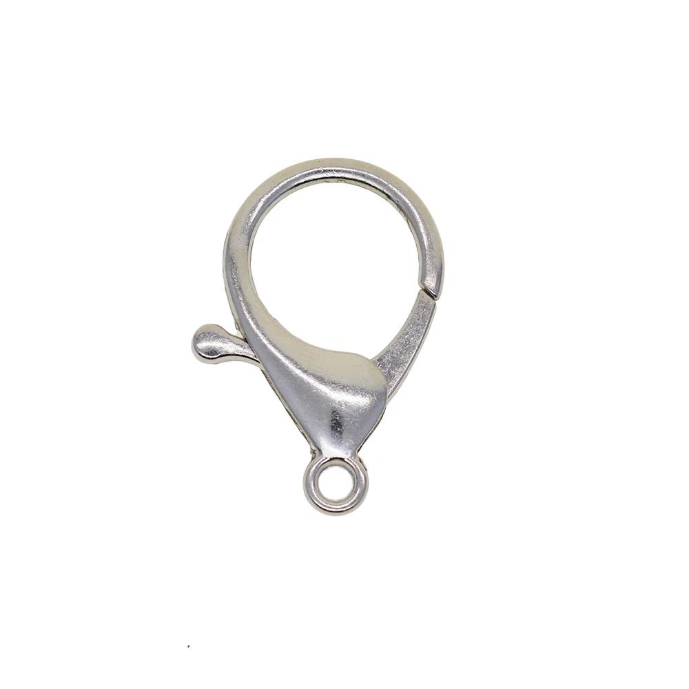 10pcs Metal Swivel Clasp Lanyard Snap Hook Lobster Claw Clasps 34*24mm New
