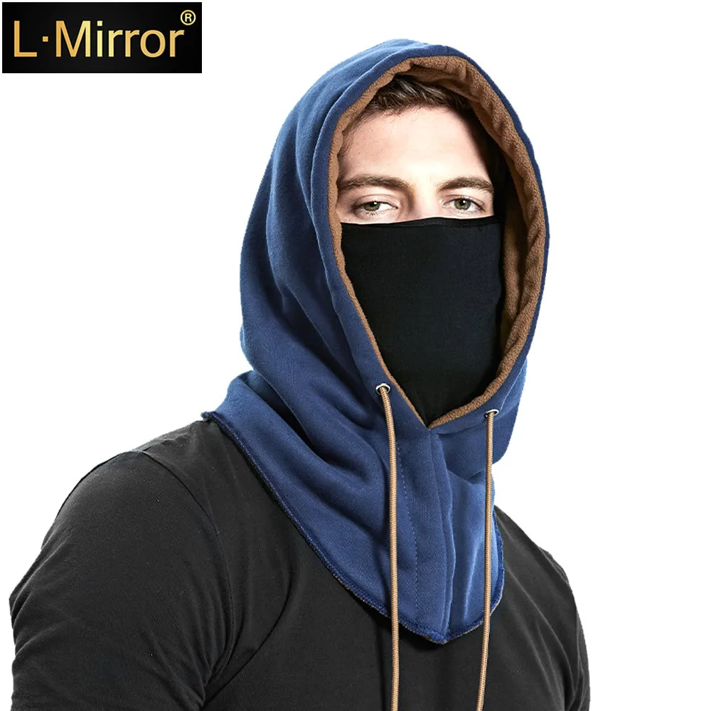 

L.Mirror 1Pcs Winter Warm Balaclava Windproof Ski Face Mask for Men Women, Soft Warm Fleece Winter Hat/Hood for Outdoor