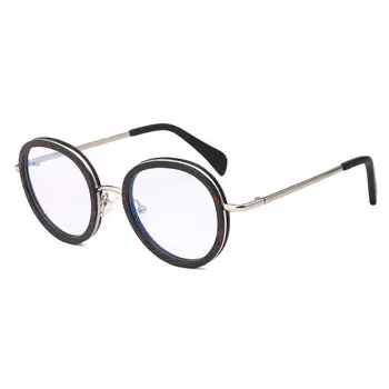 

Blue Light Blocking glasses wood Frame fashion Reading glasses UV400 Men glasses woman Anti-blue light glasses