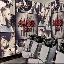 Современные фрески на заказ очаровательные креативные парикмахерские 3D фото обои для гостиной спальни стильные обои для парикмахерской