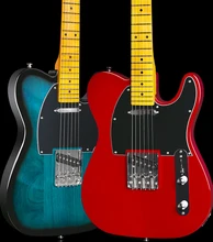 

39 Inch Full Solid Basswood Body Telecaster Electric Guitar 6 String TL Electric Guitar with guitar bag and guitar accessory