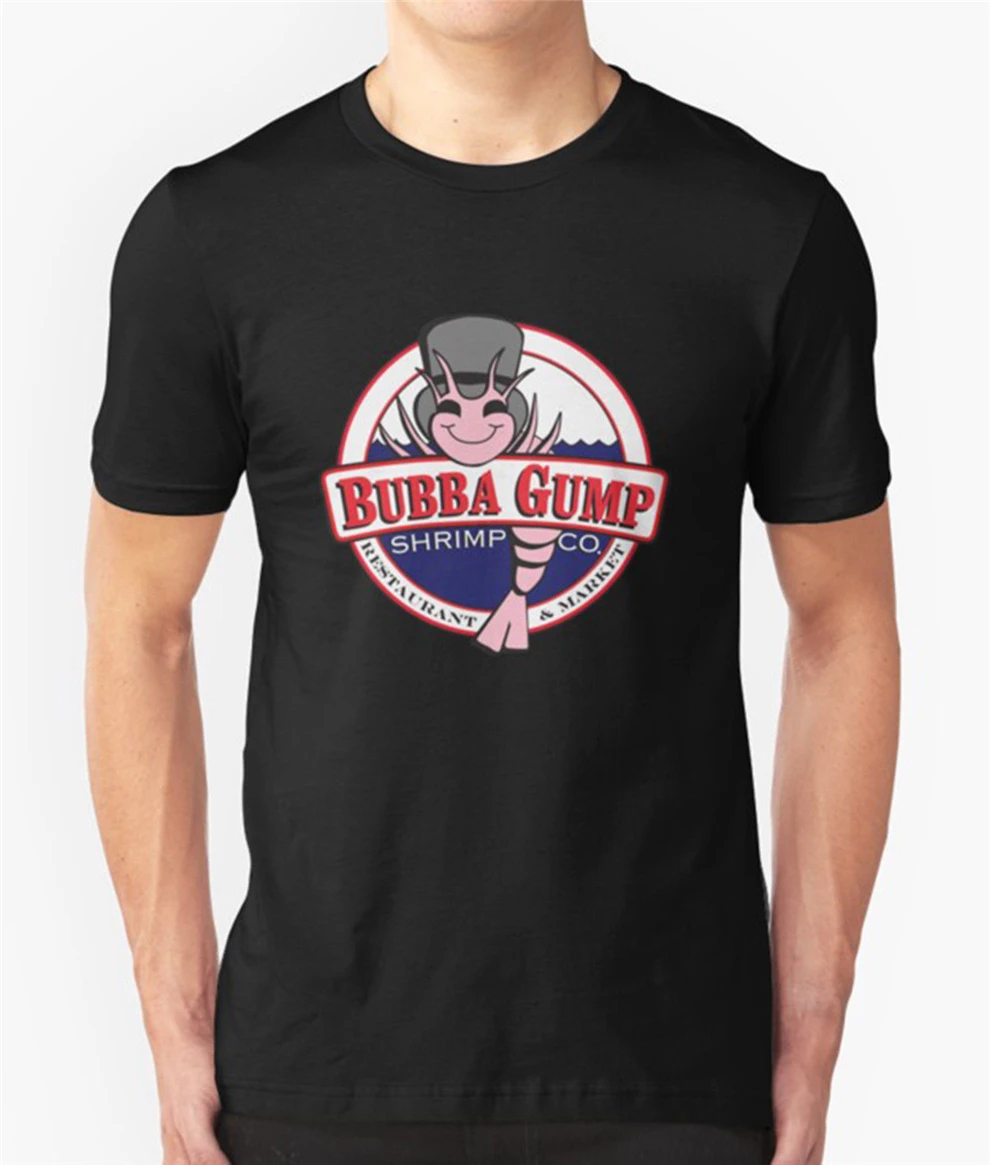 Bubba Gump футболка с креветками лес Гамп том ханкс фильм для молодежи среднего