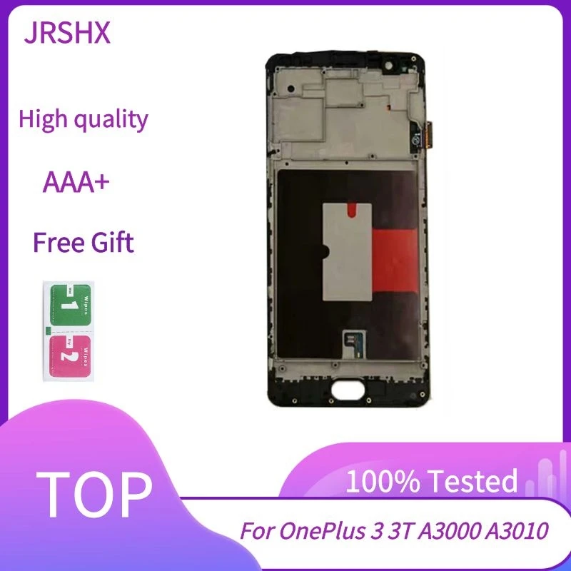 New OLED / Original AMOLED 5.5'' Display Replacement For Oneplus 3 3T LCD Touch Screen OnePlus A3000 Panel | Мобильные