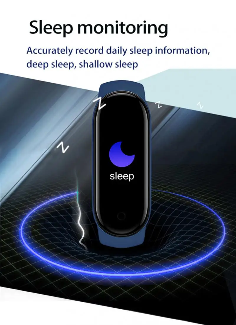 M6 Smart Watches Men Women's Smartwatch Heart Rate Fitness Tracking Real-Time Weather Sports Bracelet For IPhone Xiaomi Watch