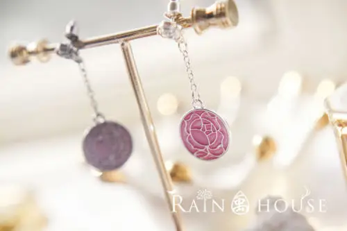 Аниме революционная девушка Tenjo Utena Серьги Шпильки уха клипсы ювелирные изделия Аксессуары для косплея реквизит