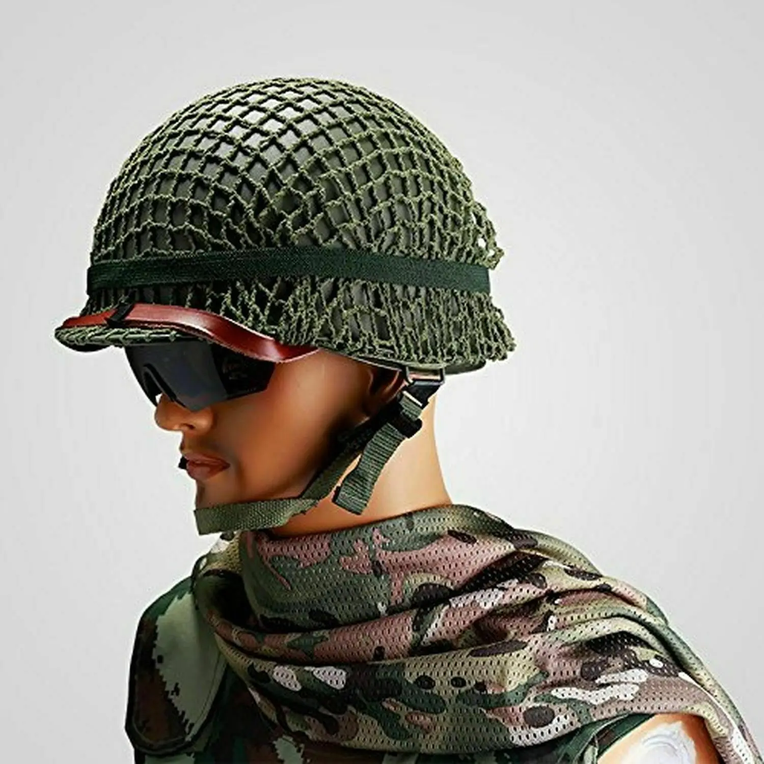 個人装備 Army military helmet UN cover one size mich-combat-odgreen-helmet-