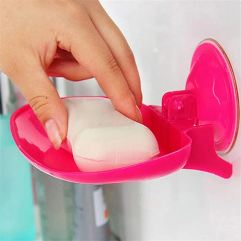 Крепкая присоска для ванной мыльница для душа настенный держатель корзина для ванной кухни