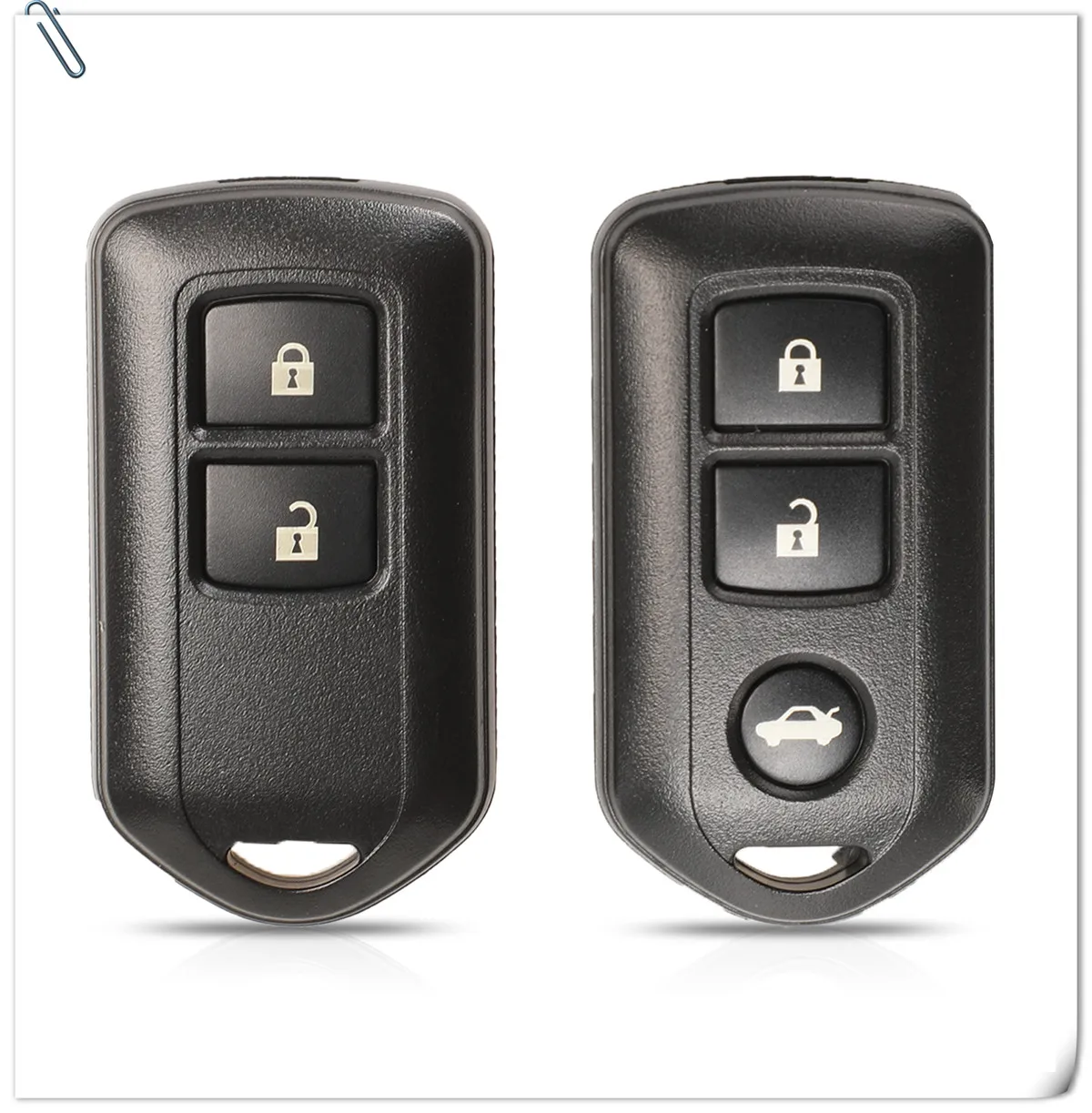Bilchave 10 шт./лот для Toyota Highlander Camry Prado RAV Vios Yaris умный чехол без ключа 2/3 кнопки дистанционного ключа автомобиля оболочки