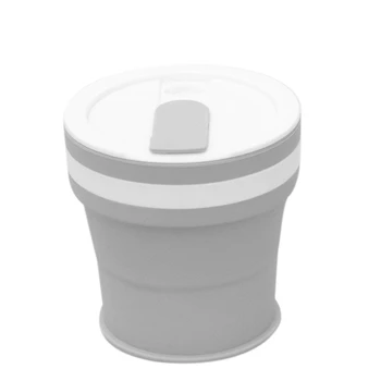 

ELOS-1Pcs Portable Silicone Shrink Cup Folding Cup Outdoor Sports Cup Travel Home Cup