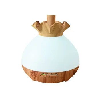 

XD808w Wifi Smart Aroma Humidifier Decorative Crafts Ornaments Usb Timer Portable For Home Bedroom Office (Wood Grain)