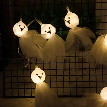 

Holiday Decoration Lights Cloth Ghost String Lights Halloween String Lights Ghost Festival LED String Lights
