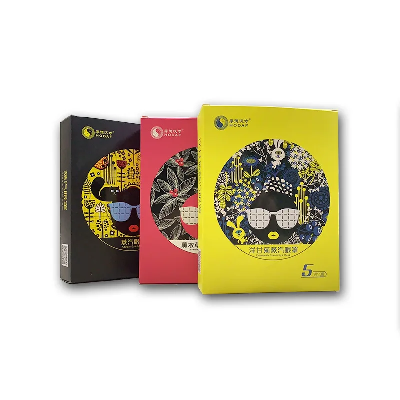 

Hou de koneya Steam Eyeshade Hot Compress Disposable Eye Patch Fever Sleep Shade Lavender Protection Eye Patch