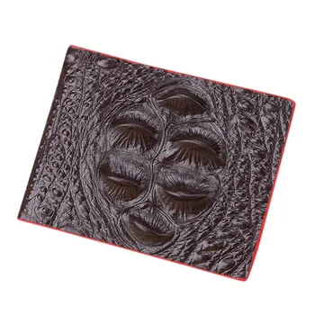 

New Genuine Leather Car ID Crocodile Driving License Set Fashion men's ID Card Holder Men's Black Business Card Pocket