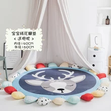 Искусственный шерстяной ковер комфортный сливовый цвет имитация шерсти искусственный Рождественский Декор Ковер для детской комнаты CF