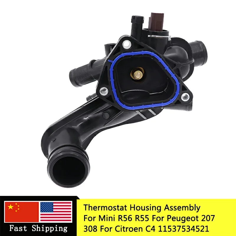 Engine Coolant Thermostat Housing Assembly 11537534521 For Mini R56 For