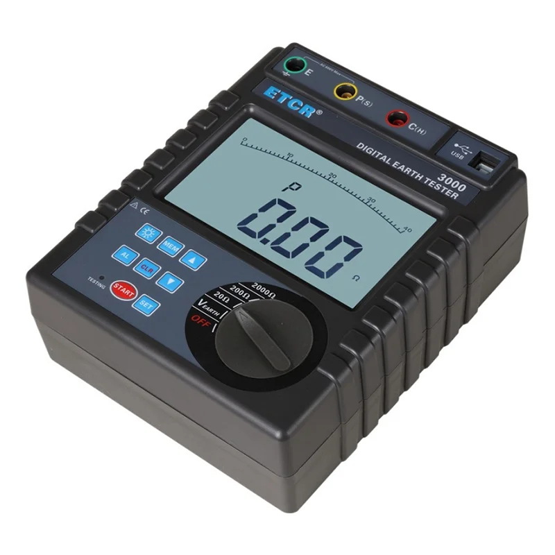 DSY Resistance Current Detection Digital Multimeter ETCR3000 0~600V Digital Earth Resistance Meter Electric Tester DSY Resistance Current Detection Digital Multimeter ETCR3000 0~600V Digital Earth Resistance Meter Electric Tester