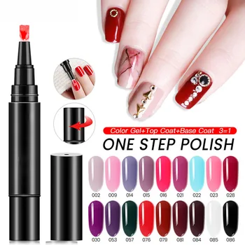 

nail gel pen gel polish resin 1pcs nail art lakiery lakiery hybrydowe гель лак customized UV Gel harmless set colorful