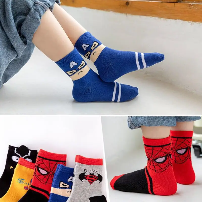 Venta Lote de calcetines de algodón para bebé, niño y niña, calcetín elástico cálido de calidad, calcetines tobilleras blancos de Color sólido de dibujos animados, 1-12 años pBQKMNoxbRe