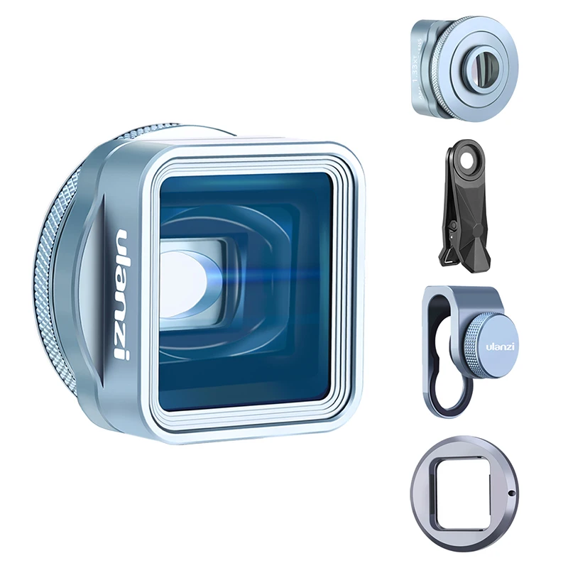  Ulanzi 1.33XT Wide Screen Movie Anamorphic Lens Universal Phone Len With 52mm Filter Adapter For Ip