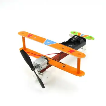 

Kuulee Gliding Propeller Combat Aircraft Model DIY Technology Craft Aerodynamics Training Course Gift Educational Toy