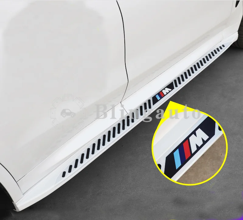 2 шт. левый и правый алюминиевый боковой Шаг подходит для B-M-W X4 G02 Беговая доска Nerf бар педаль протектор