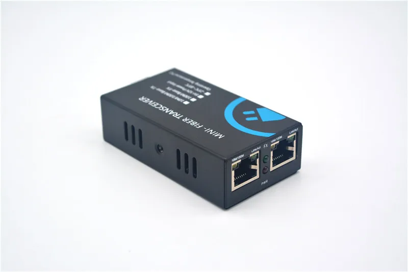 FTTH 100 м 1 * оптический порт 2 Ethernet порты fibra optica медиаконвертер одномодовый двойной