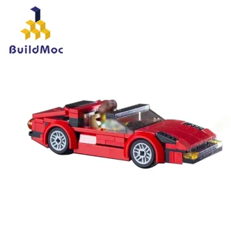 

BuildMoc Technic Ferrariii308 GTS from MagnumSuper Racers Super car Racing Car Building Blocks Motor Bricks Toys Children Gift 1