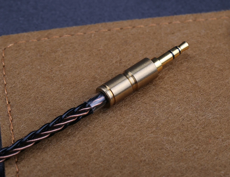 OPENHEART 8 Core Cable for Headphone 1 to 2 jack 3.5/2.5/4.4mm Balance Upgrade Replacement Silver Cables 1.4m Personality