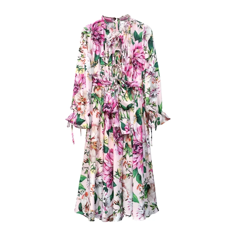 AELESEEN Designer Women Autumn Dress Runway