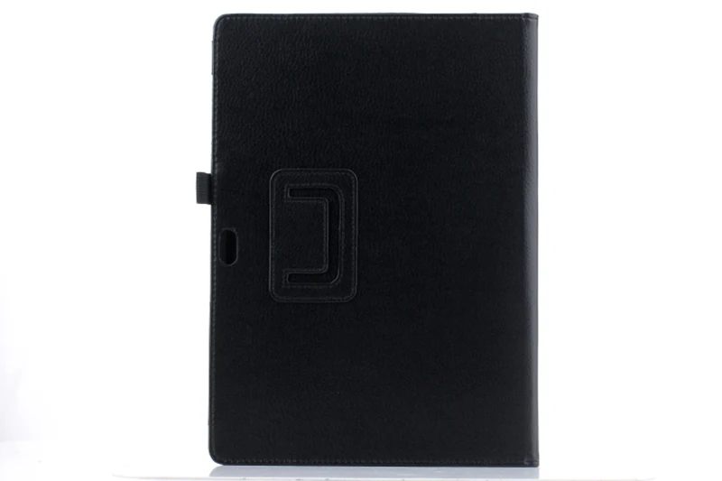 Черный Флип-Litchi кожаный чехол для samsung Galaxy Tab S2 9,7 SM-T810 SM-T815 T813 T819 планшет Folio Складная подставка защитный чехол+ ручка - Цвет: Черный