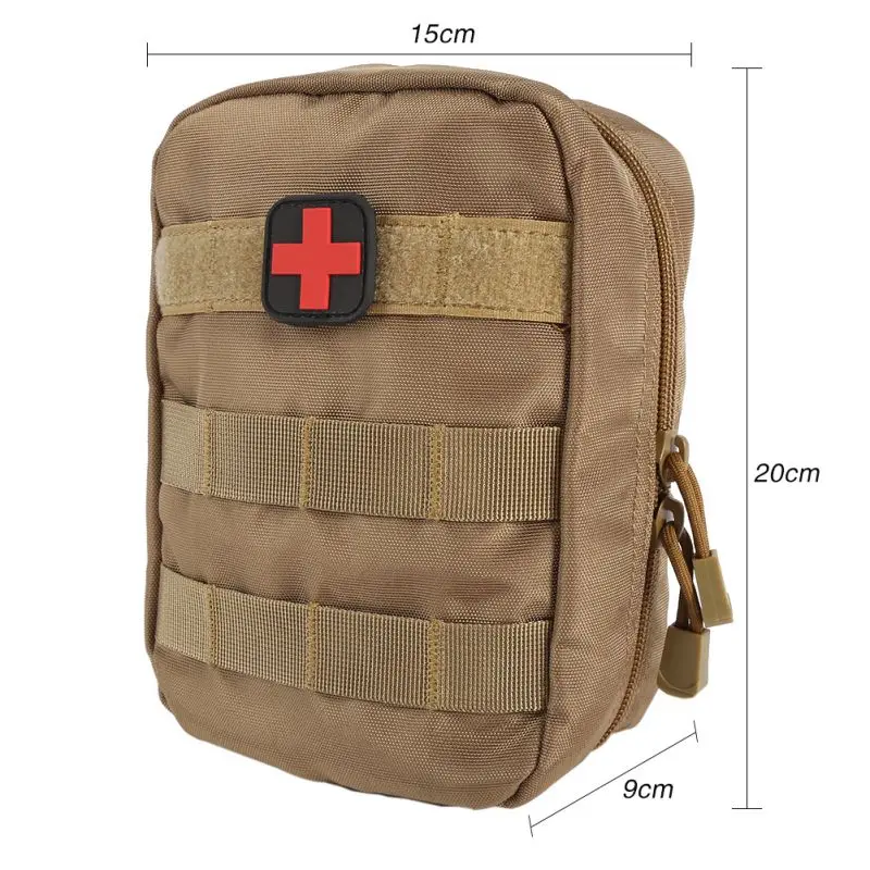 Outdoor MOLLE System Medical Accessory Bag Tactical EMT Medical First Aid IFAK Bag Military Pack 4 Colors