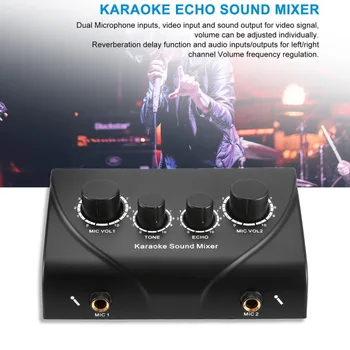 

Karaoke Sound Mixer Professional Audio System Portable Mini Digital Audio Sound Karaoke Machine Mixer System Karaoke Player