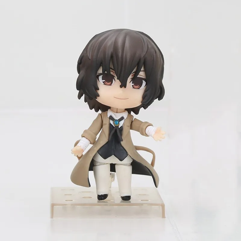 Фигурки героев Банго бродячие собаки дазай Осаму#657 Nakahara Chuuya#676 Nendoroid Аниме Фигурка модель милые игрушки ПВХ Рождественский подарок Figma - Цвет: 657 no color box
