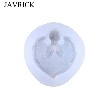 

Transparent Silicone Mold 3D Angel Wings DIY UV Resin Penadnt Jewlry Making