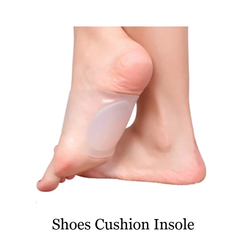 US 2PCS Foot Insoles Arch Support Pad Plantar Fasciitis Heel Flatfoot Corrector Shoes Cushion Insert Pain Relief Orthopedic Pad