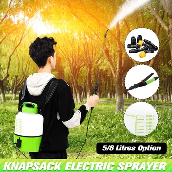 

5/8L Knapsack Electric Sprayer Sprinkler Multifunction Mist Duster Farm Watering Spraying Atomizer Garden Tools Irrigation Pump