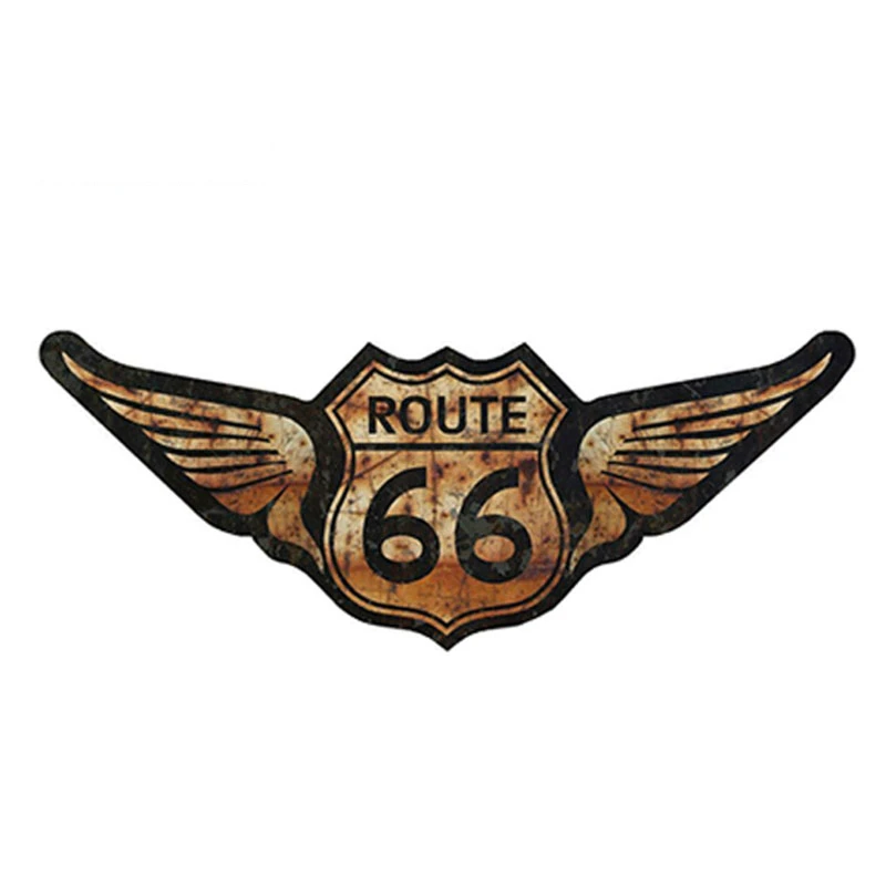 

Creative Highway 66 Route Car Stickers PVC Personality Decals Waterproof Accessories Decoration ZWW-2173, 15 Cm * 6cm