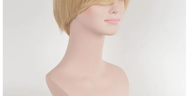 Аниме one piece косплей сандзи блонд короткие прямые 30 см мужские желтые синтетические волосы термостойкие вечерние на Хэллоуин+ шапка парик