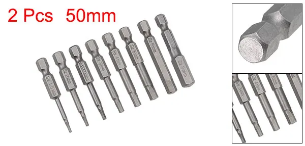 size 8 Uxcell отвертка Philips bits набор контактов для тестирования 10 в 1 1/4 дюйма с шестигранной головкой в британском стиле Системы H5/четырёхъядерный 64-разрядный процессор 5/16 отвертки 50/75/100/150/200 мм легированнаякнопка Сталь - Цвет: size 8
