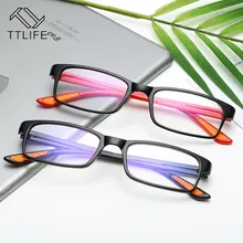 TTLIFE ретро унисекс оптическая рамка ультра-легкие Анти-голубые плоские зеркальные оптические очки удобные мужские Оптические очки yjh0334
