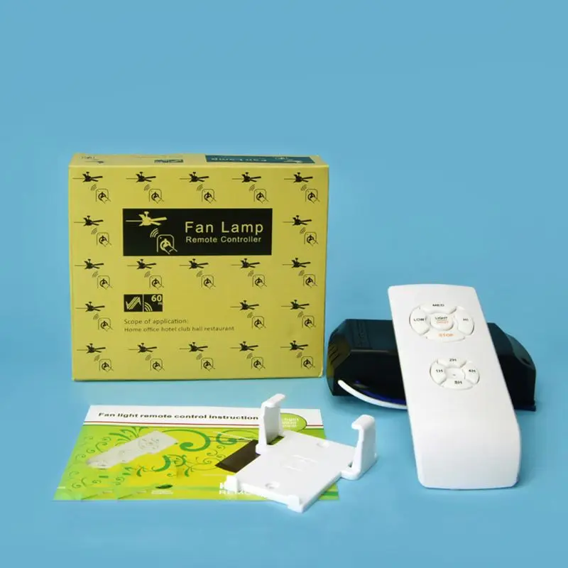 220V/110V Ceiling Fan Remote Control Lamp Timing Wireless Control Kit Universal Switch