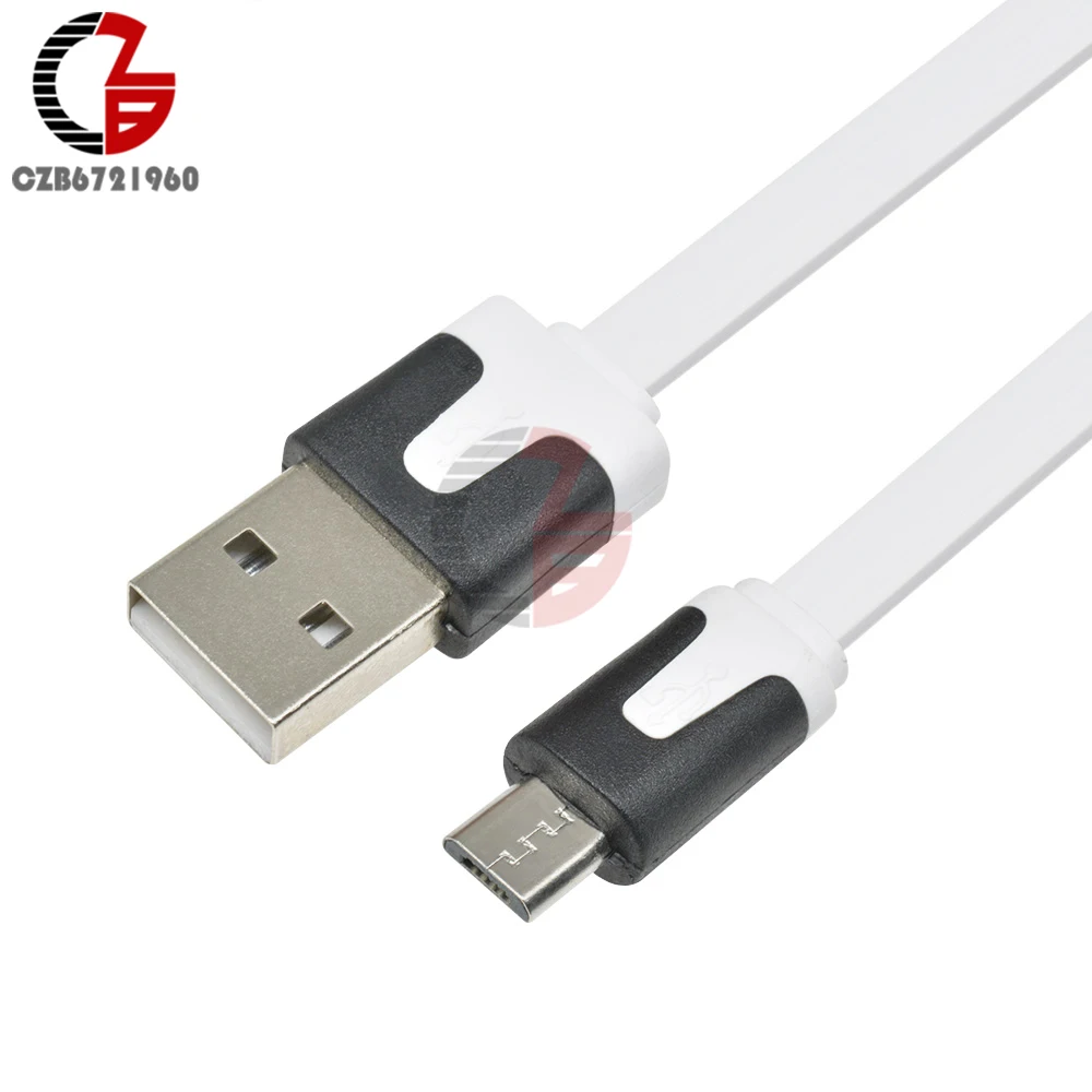 1 м 3,3 фута usb кабель для зарядки DC кабель для зарядки Micro USB удлинитель для Wemos D1 NodeMCU случайный цвет
