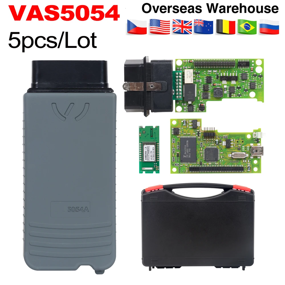 5 шт./лот 5054 ODIS V5.1.3 keygen полный чип OKI код считыватель сканер OBD2 5054A 5054A Bluetooth диагностический инструмент