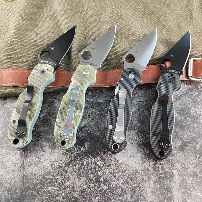 Складной нож TUNAFIRE Spy C223 Ручка G10 стальное лезвие CPM-S30V тактический карманный