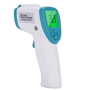 

Forehead Fever Accurate Measure Tool Electronic Thermometer Baby Adult ABS Hand Held Non Body Infrared Ray Household