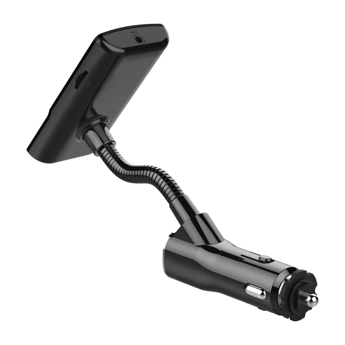 Bluetooth 4,2 fm-передатчик Handsfree автомобильный mp3-плеер QC3.0 USB зарядное устройство Hi 888