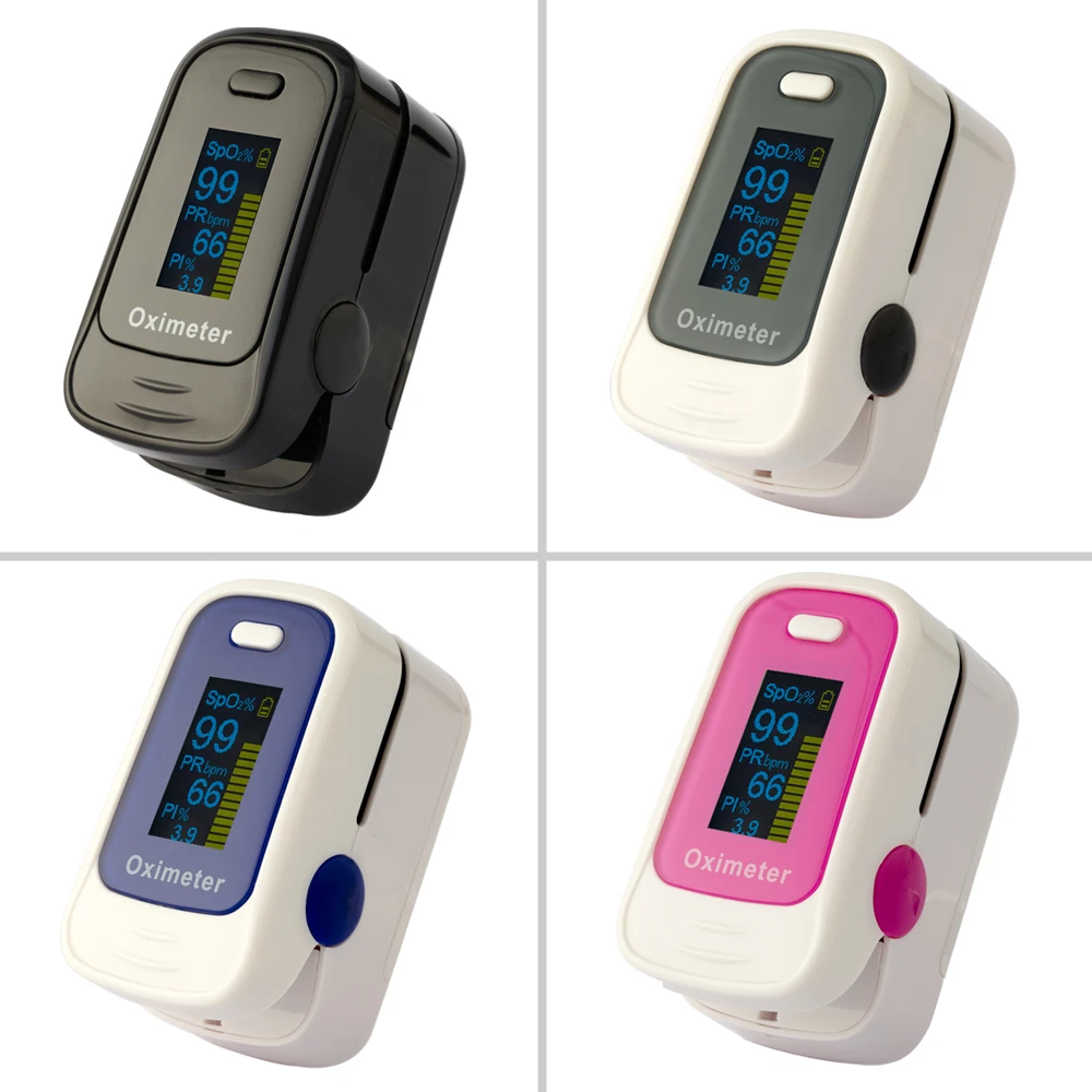 

Digital Pulse Oximeter SPO2 PR PI Oximetro de pulso Record 8 Hours Data recorder Blood Oxygen Saturation Monitor FDA CE OLED