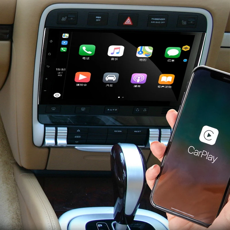 For Porsche 911 Turbo 991 996 997 Cayman 981 982 718 Boxster Targa Carrera Car Multimedia Radio Stereo Navigation 360 BirdView 4