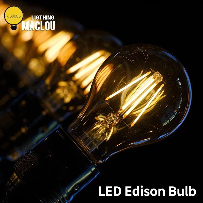 

Vintage Edison LED Light Bulb E27 E14 Warm White LED Bulb Retro Edison Lamp Filament Light 220V Ampoule Bombilla LED Home Decor